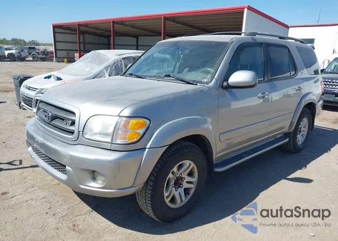 2004 Toyota Sequoia Sr5 V8 из США, поврежденный, VIN 5TDZT34A44S209408